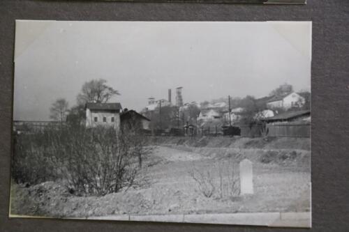 nádraží a důl Zápotocký r. 1960